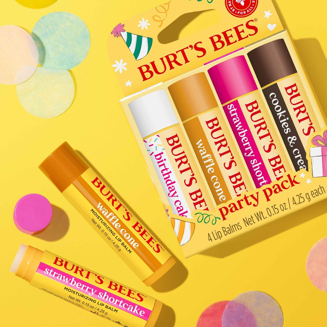 Party Pack Lip Balm – 4 Pack Zk