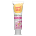 Kids Toothpaste, Natural Flavor, Fluoride Free, Bubble Bee zr