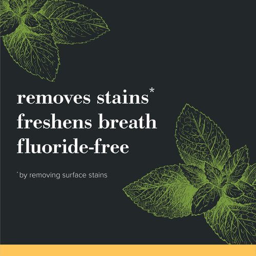 Charcoal + Whitening Zen Peppermint Toothpaste Fluoride-Free Hq