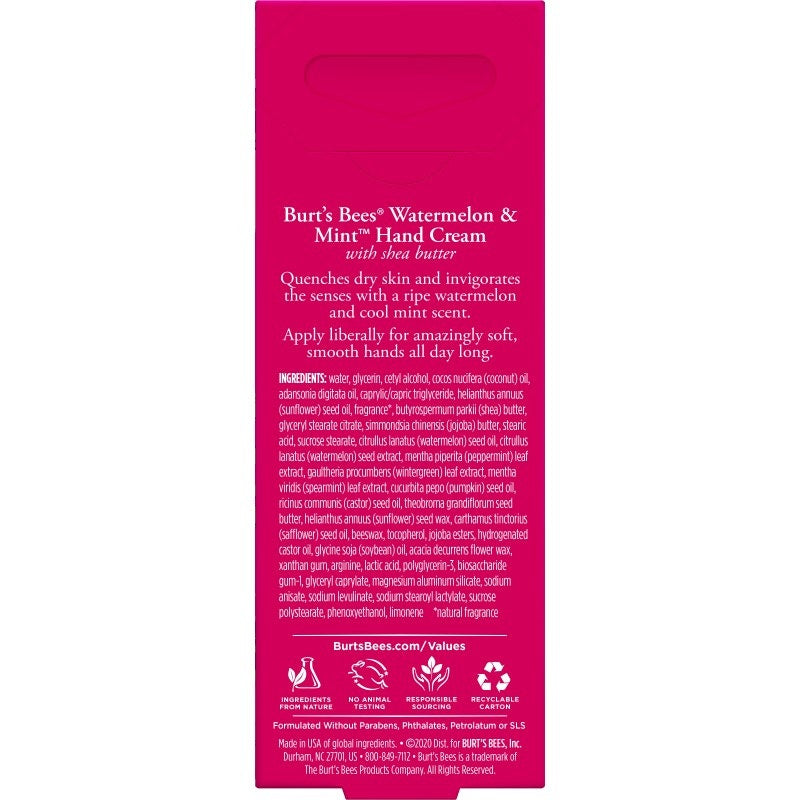 Watermelon and Mint Hand Cream 2w