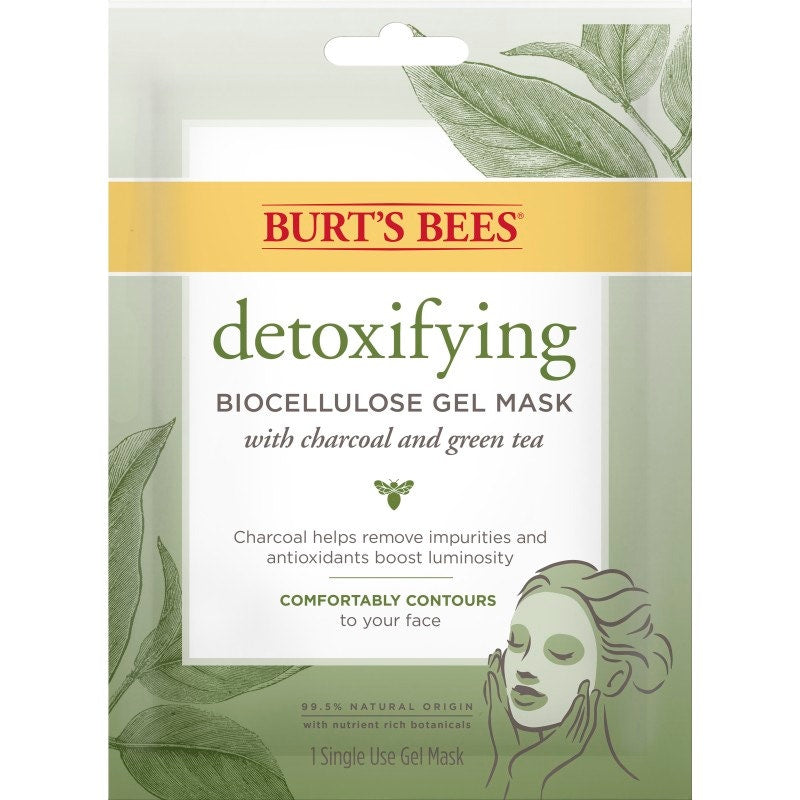 Detoxifying Biocellulose Gel Mask with Charcoal & Green Tea iG