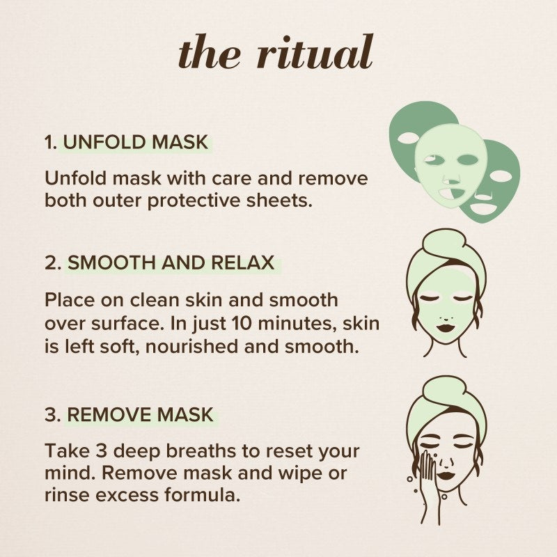 Detoxifying Biocellulose Gel Mask with Charcoal & Green Tea iG