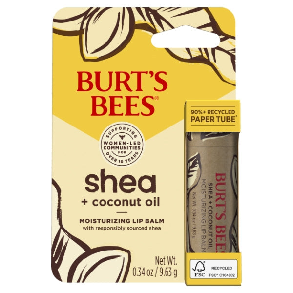 Shea + Coconut Oil Moisturizing Lip Balm Qo