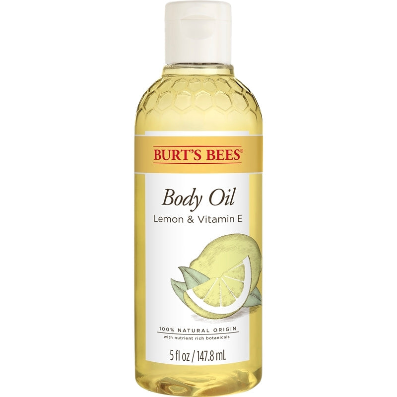 Burt's Bees Body Oil - Lemon & Vitamin E 8a