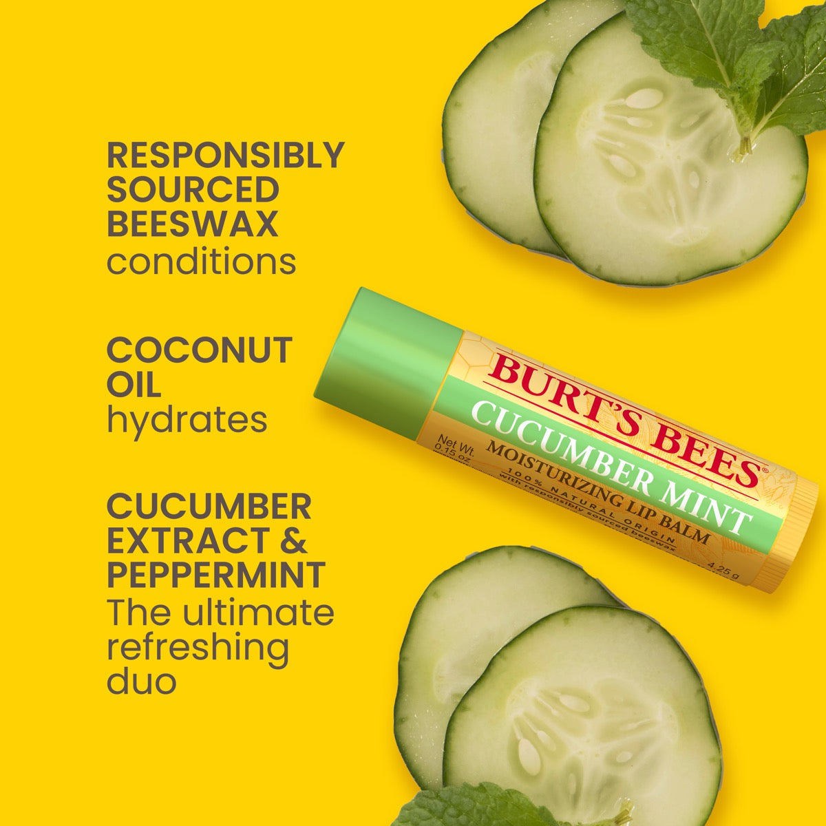 Cucumber Mint Lip Balm xo