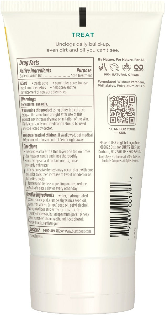 Clear & Balanced Deep Cleansing Acne Scrub with Salicylic Acid kY