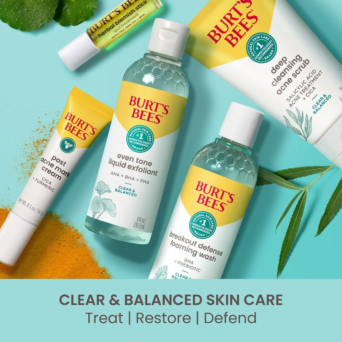 Clear & Balanced Deep Cleansing Acne Scrub with Salicylic Acid kY