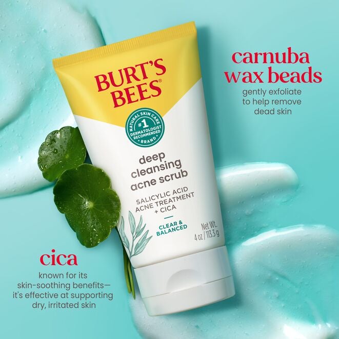 Clear & Balanced Deep Cleansing Acne Scrub with Salicylic Acid kY