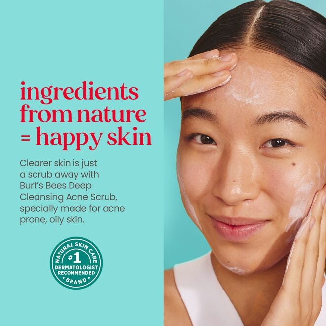 Clear & Balanced Deep Cleansing Acne Scrub with Salicylic Acid kY