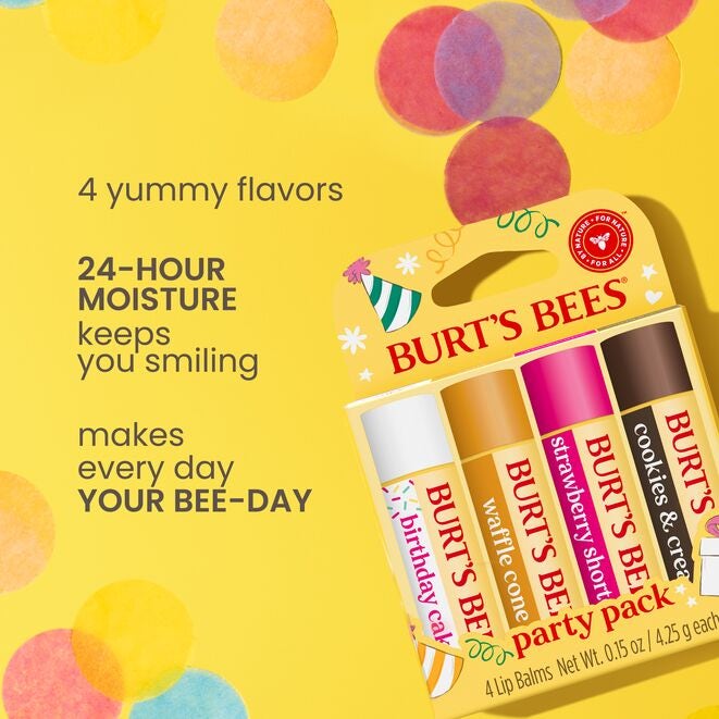 Party Pack Lip Balm – 4 Pack Zk