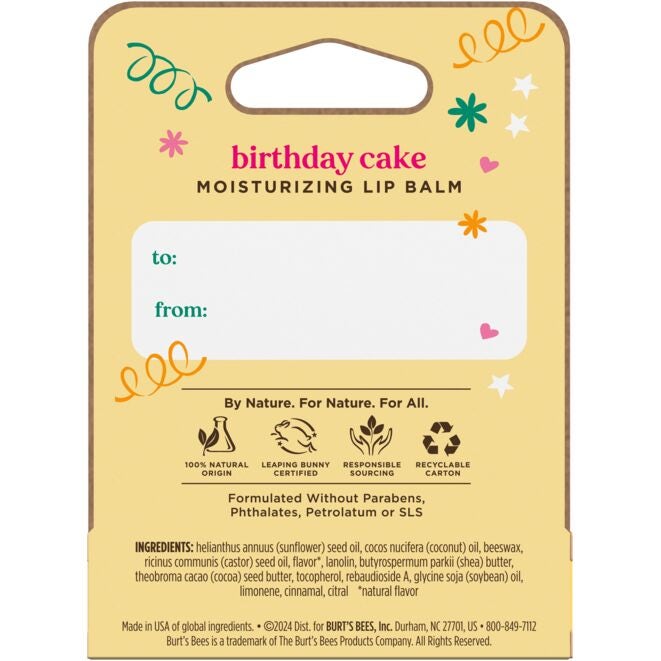 Birthday Cake Lip Balm Wr