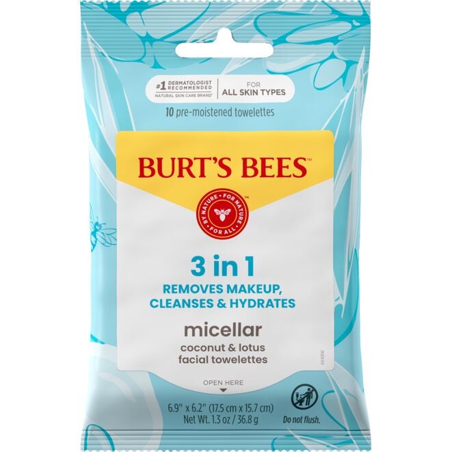 Micellar Makeup Removing Towelettes with Coconut & Lotus vr