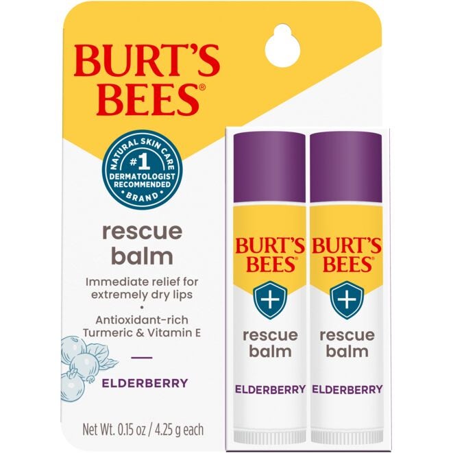Rescue Elderberry Lip Balm Twin Pack bf