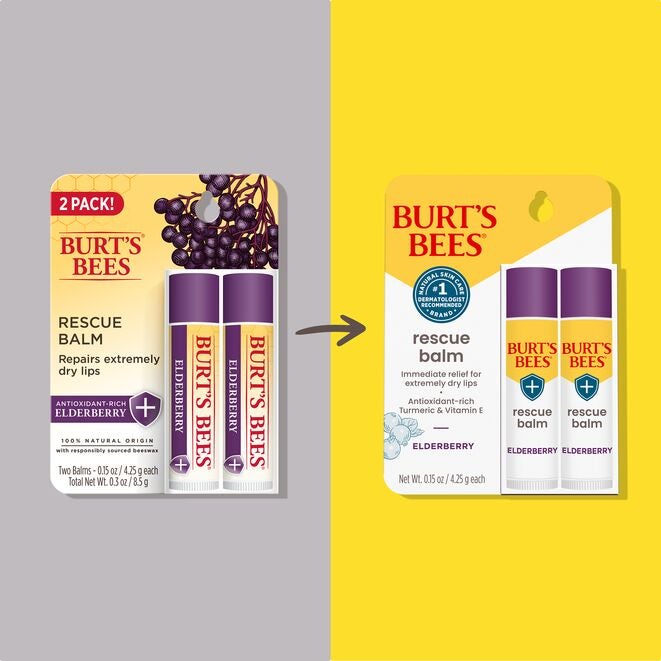 Rescue Elderberry Lip Balm Twin Pack bf
