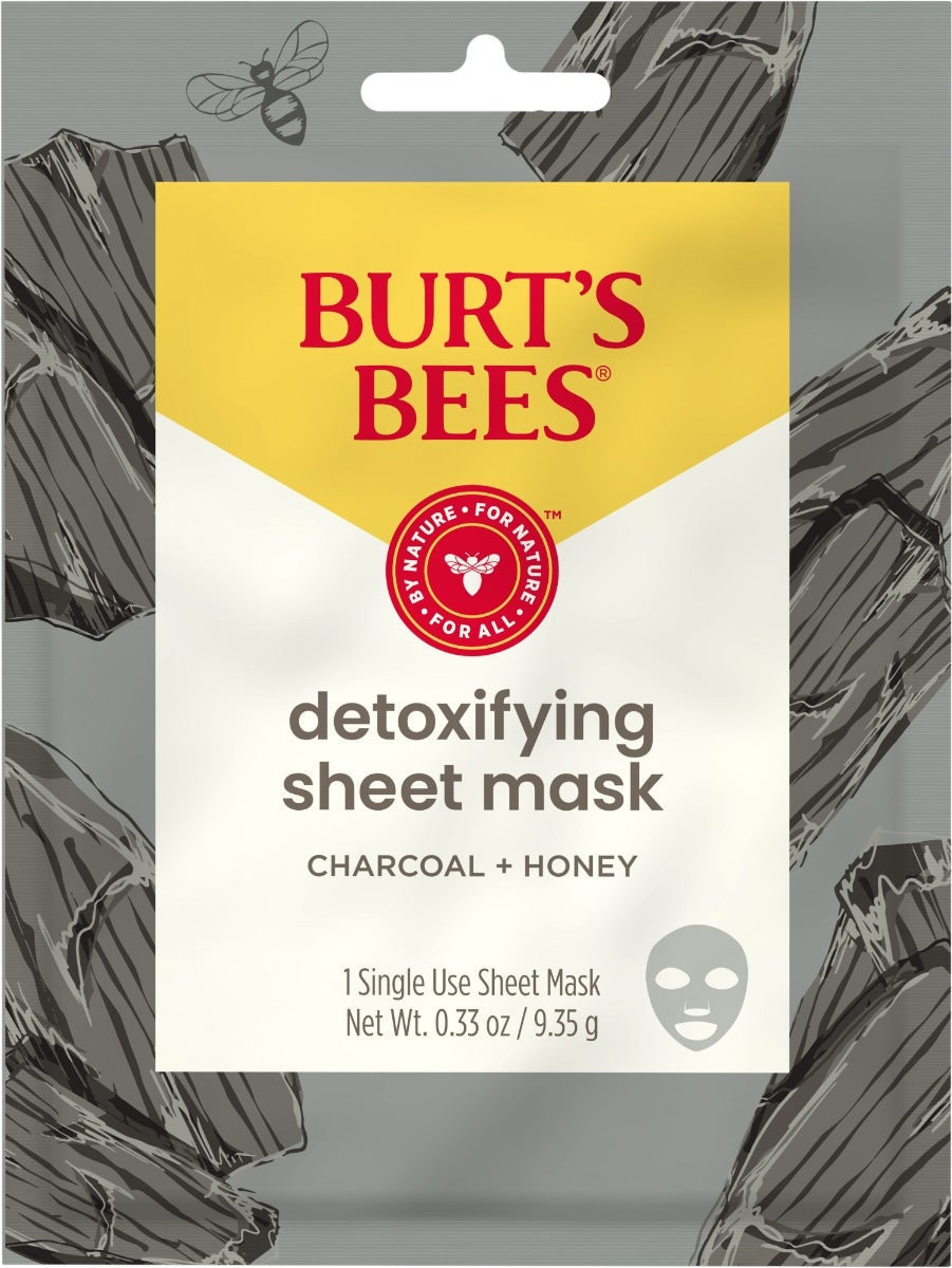 Detoxifying Charcoal Sheet Mask with Honey VJ