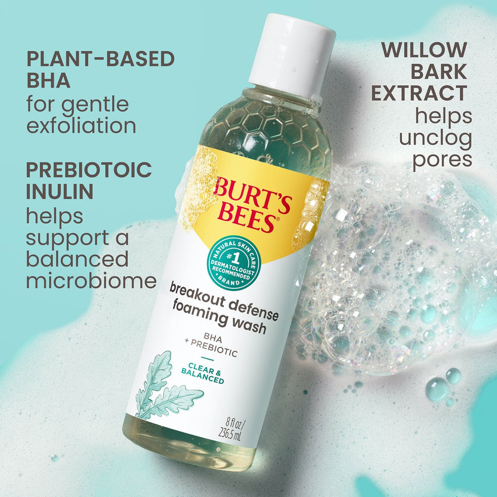 Clear & Balanced Breakout Defense Foaming Wash yy