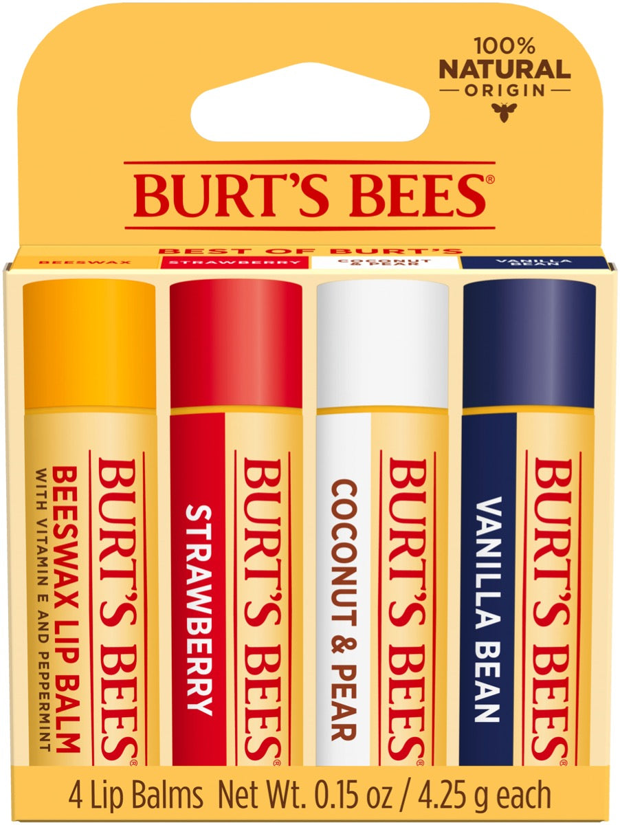 Best of Burt's Lip Balm 4-Pack kD