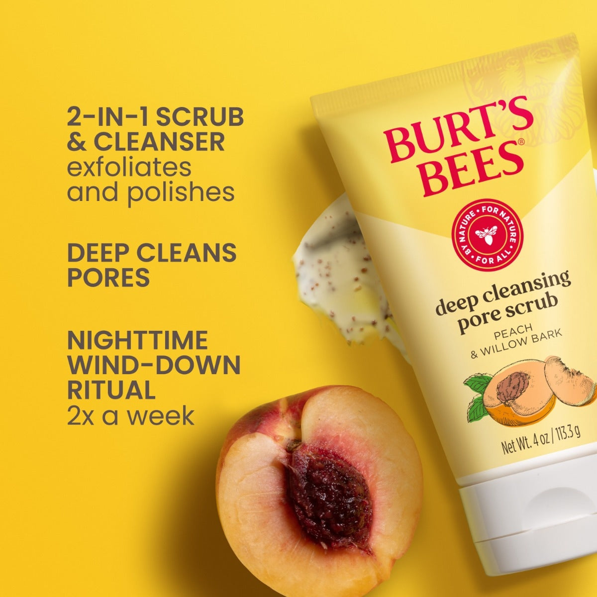 Peach & Willow Bark Deep Pore Scrub 7R